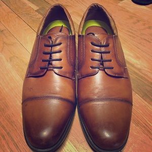 Men’s Brown Florsheim Oxford Shoes Size 12